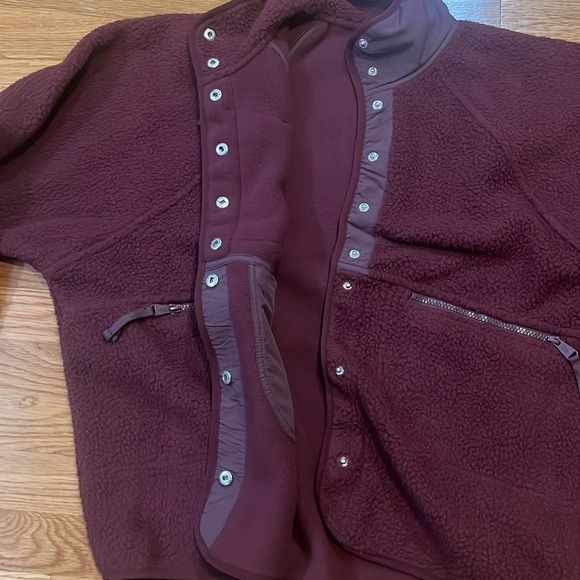 Free People Hatch Hit The Slopes Fleece Jacket Size XS NWT - Picture 11 of 16